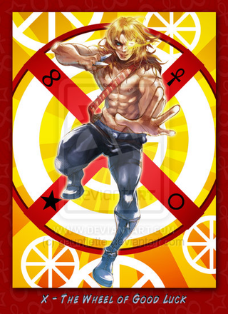 Illustration for article titled Beefcake superhero tarot card collection gives us the sexy Anakin we deserve